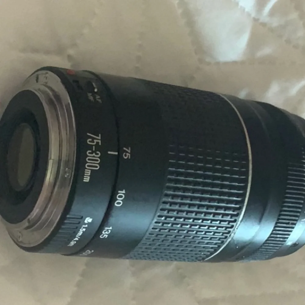 Canon Black Digital Camera with Lenses
